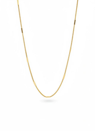 18K gold Barrel Link Chain – Bold Luxury Design